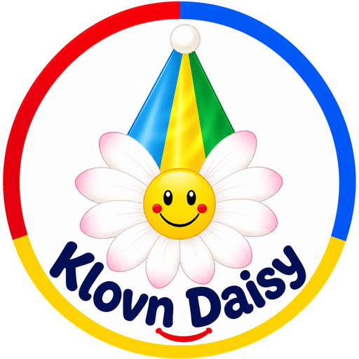 Klovn Daisy — den søde klovn til fødselsdag og børneunderholdning